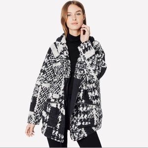 prAna Black and White Sakari Jacket Size Large